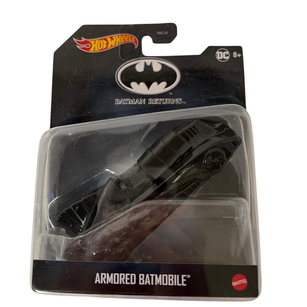 2021 Hot-Wheels Batman Returns Armored Batmobile Collectible Diecast 1:50 Scale